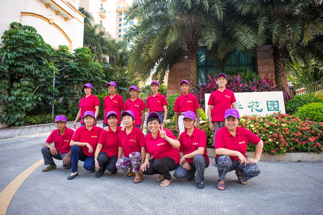 金華花園小區(qū)保潔案例